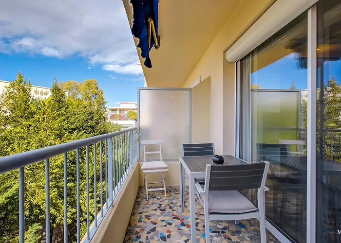 Wilson Palace - Avec Terrasse Et Climatisation Apartmán Antibes